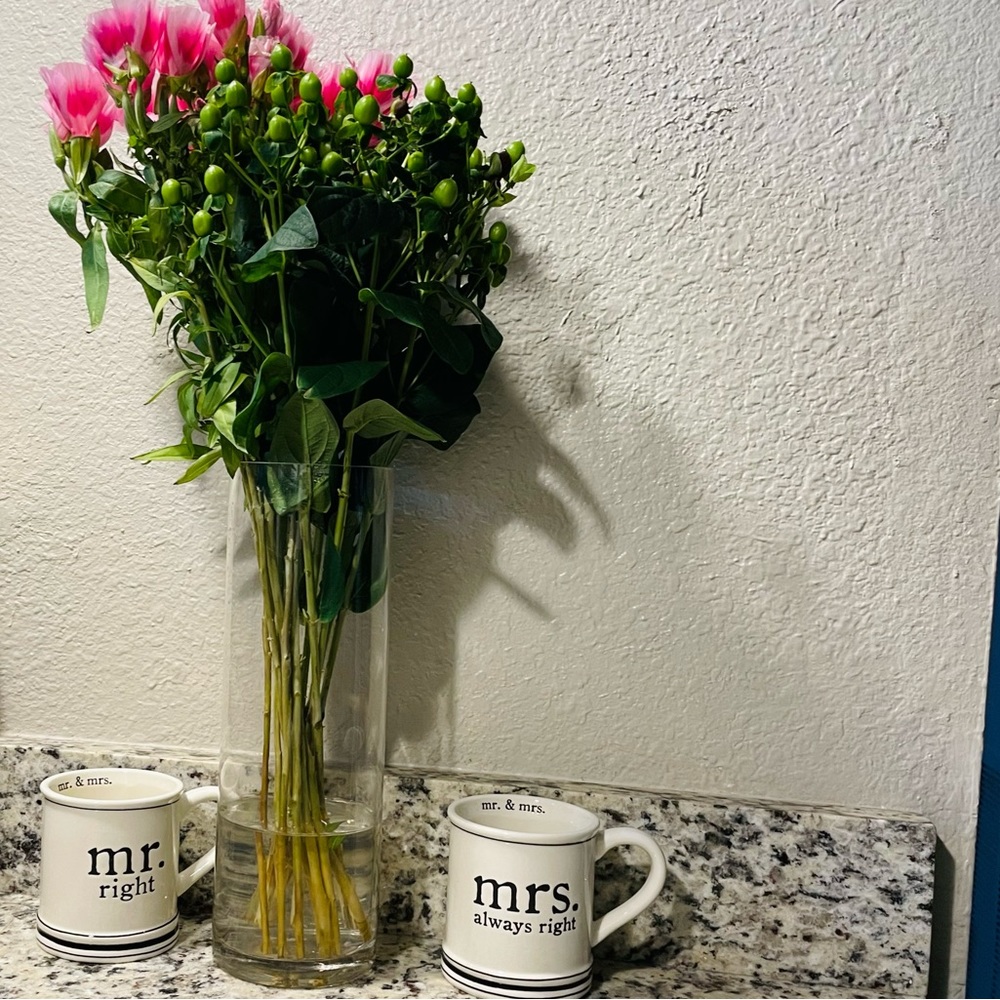 MUD PIE Mr. & Mrs. Coffee Mug Set - Picture 9 of 15